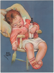 Vintage baby prints